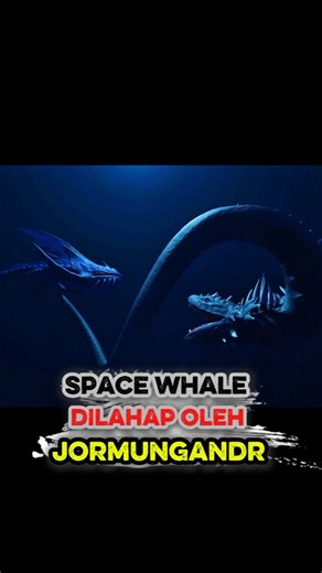 Space Whale Escapes Bloop's Dad, Only to End Up in Jormungandr's Lair! #feedshorts