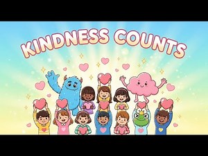 Kindness Counts 💛 | Teaching Kids to Be Kind | Happy Tales & Tunes