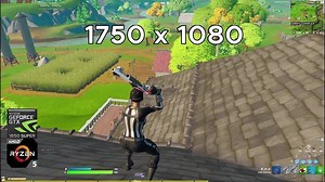 Fortnite Chapter 3: The best stretched resolution to use for more FPS and less input delay