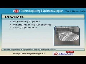 Engineering Equipments by Poonam Engineering & Equipments Company, Chennai