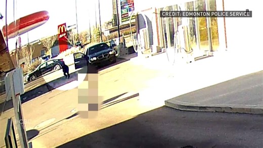 Edmonton police release suspect images from deadly gang-related shooting of father and son | CBC News