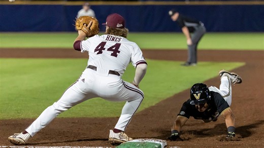 Mississippi State baseball offense slumbers in SEC tournament loss vs Vanderbilt