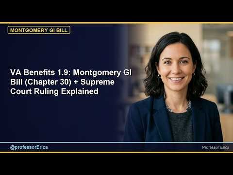 VA Benefits - Chapter 30 MGIB + Supreme Court Ruling on Extended Benefits [9]