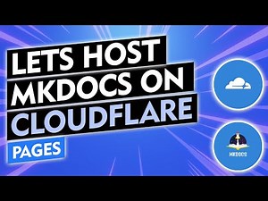 How to Host MKDocs on Cloudflare Pages