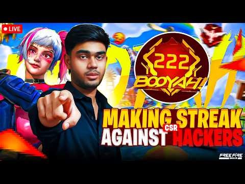 🔴DAY 6 OF NEW CS RANK SEASON🥵REGION POSSIBLE TODAY ?🎯 #freefire #classylive #nonstop_live