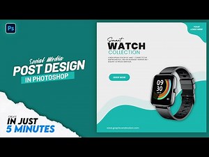 Amazing Social Media Banner Design | Photoshop Tutorial | IN Just 5 Minutes
