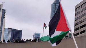 Toronto's city hall raises Palestinian flag for 1st time