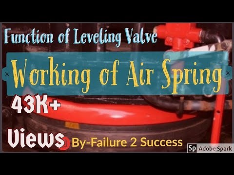 Working of Air Spring and Leveling Valve