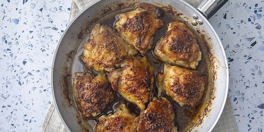 Garlic-Brown Sugar Chicken Thighs