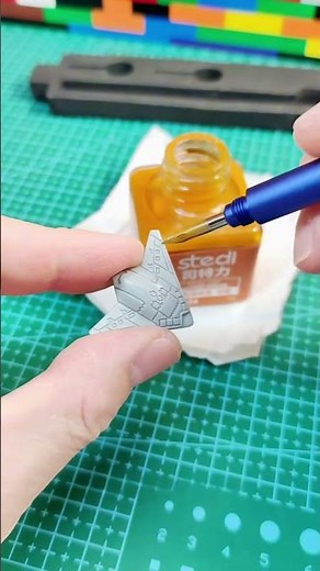 Stedi metal panel line pen #stedi #gundam #scalemodel #panellining