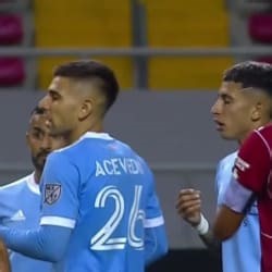 RED CARD: Santiago Rodríguez, New York City FC - 69th minute