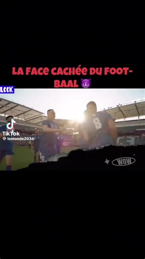 La face cachée du football #foot #face#caché