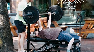 Bench press challenge - earn $1 per pound