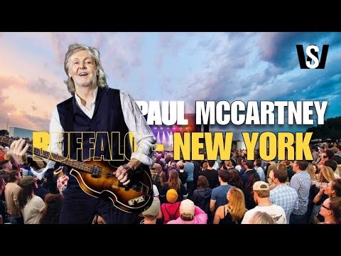 Rock the Stage!! Paul McCartney performs in Buffalo, New York