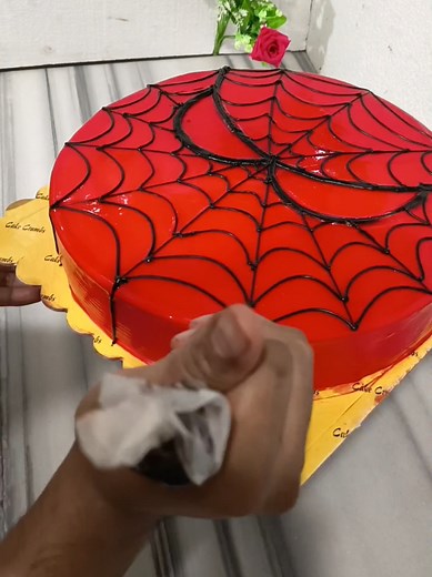 Delicious Spider-Man Cake Decorating Tutorial