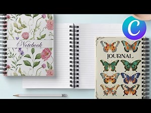 Comment créer un CARNET de NOTES personnalisé avec Canva