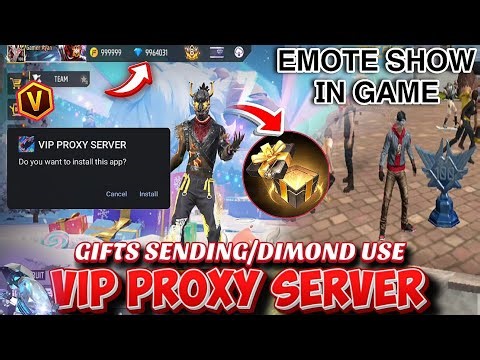 GIFT SENDING/DIAMOND USE VIP PROXY SERVER HOW TO DOWNLOAD | VIP ASTUTE BETA PROXY SERVER