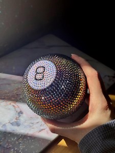 Rhinestoned Magic 8 Ball - Etsy Canada
