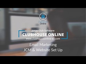 Email Marketing - Jonas Club Management & Website Set Up with Export