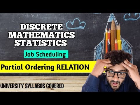 Partial Ordering Relation | Job Scheduling in Discrete Mathematics Structure