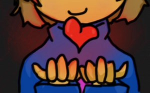 又又又是frisk!(不会画手的我留下了悲痛的眼泪ಥ_ಥ