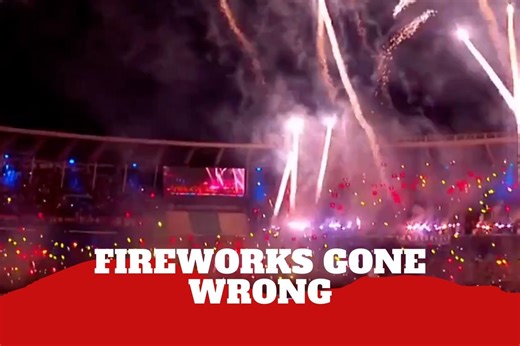 Fireworks and flares on a massive, never before seen scale lead to nearly $200,000 fine for a soccer team