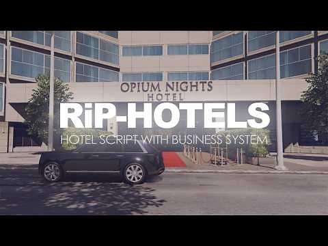 RiP-Hotels | Advanced hotel script with business system | FiveM Script by RiP Developement