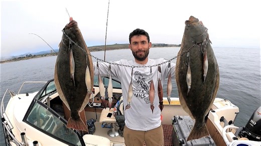 Solo boat limit - catching ocean halibut is so easy with this method! 🎣