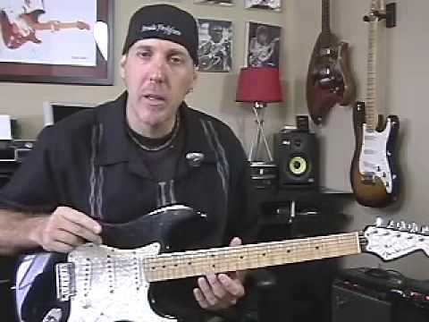 How to play Guitar natural harmonics and bell like tones techniques lesson