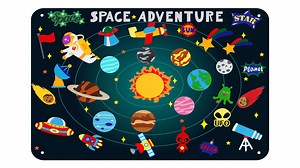 Watch Preschool Outer Space Felt Board Stories for Kids Planets on Amazon Live