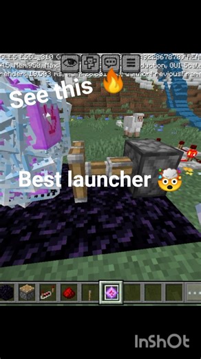 🔥 “This END CRYSTAL Launcher Broke Minecraft!”#MinecraftBuilds
