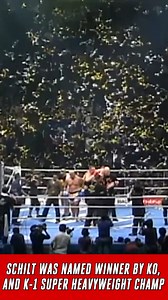 Crazy size difference. Even crazier finish. | GLORY Kickboxing