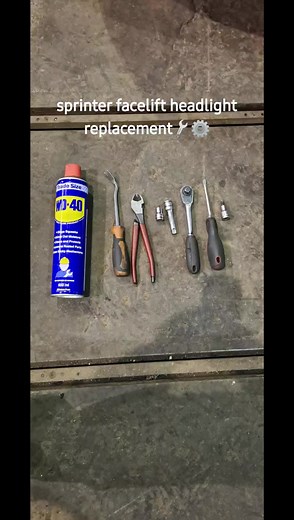 Mercedes Sprinter Facelift Headlight Replacement Guide