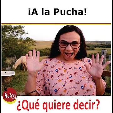 ¡A la pucha! ¿Qué significa esta expresión?