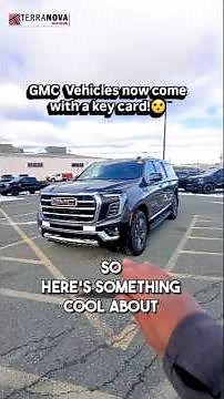 The 2026 GMC Yukon Elevation XL comes with a key card! #suv #technology #gmc #gmcyukon #luxurycars
