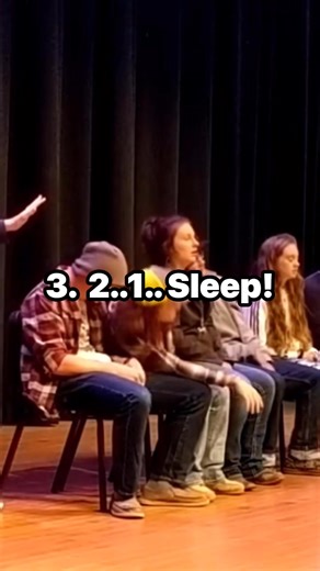 3. 2..1.. Sleep! #hypnosis #comedy #reels #comedyshow | Worlds Coolest Hypnotists