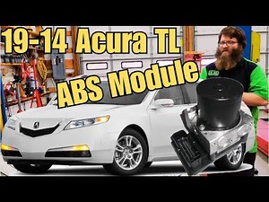 09-14 Acura TL Soft Brake Pedal - ABS Module Replacement