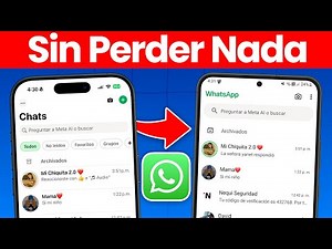 How to TRANSFER WhatsApp to a new phone 👉 (WITHOUT LOSING CHATS)