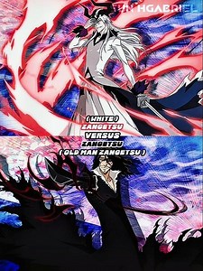 White Zangetsu vs Old Man Zangetsu