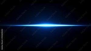 Light pulses across a dark screen suddenly becoming a pixelated mess of flickering static and random color distortions