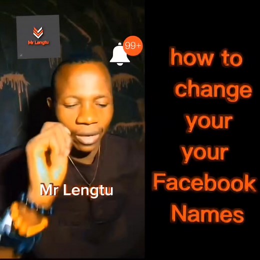 23K views · 359 reactions | How to change your name on Facebook. PLEASE SHARE NOTE: THIS IS FOR EDUCATIONAL PURPOSES ONLY | Mr Lengtu | Facebook