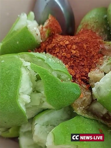 Mango salad (made with ripe mangoes)