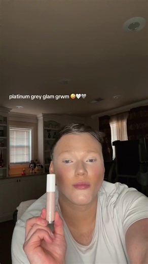 Platinum Grey Glam GRWM Tutorial