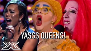 1.8M views · 9.5K reactions | Drag Queens SLAY Their X Factor Auditions Around The GLOBE! Including a DRAG RACE FAVE! | The Best of X Factor | Facebook