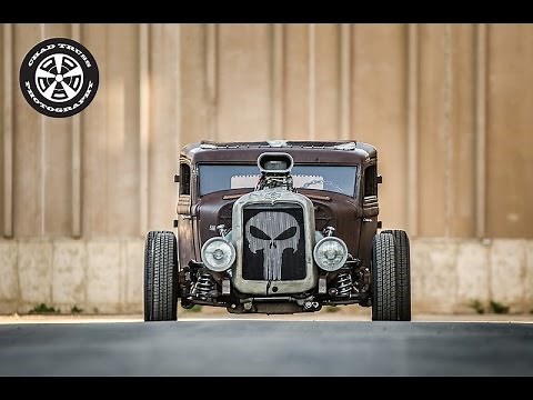 BAD-ASS Blown Hemi Rat-Rod SURGING