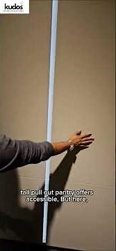 German Kitchen Tour: See the Hidden Door to the Separate Spice Kitchen by Kudos Interior Designs