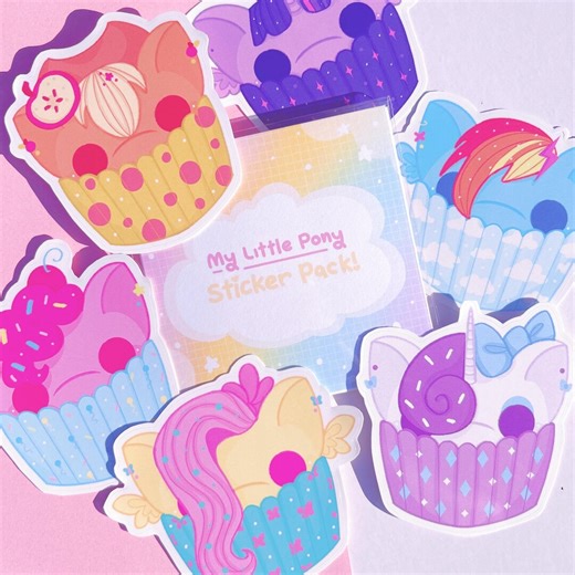 MLP - Jumbo Die Cut Sticker - Etsy Australia