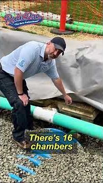 Here's a CULTEC stormwater chamber system to properly collect runoff and prevent yard flooding!