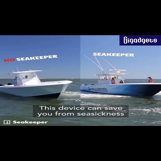 Engineering & Industry on Instagram: "This device can save you from seasickness. Seakeeper is an intelligent gyro stabilizer for boats. Its flywheel rotates at up to 9,750 rpm and generates gyroscopic torque that counteracts up to 95% of the boat’s roll motion. It was developed by California-based Seakeeper, a pioneer in the field of marine stabilization. Via: @gigadgets Follow us 👉 @engindustry __________________________ 💡 DM for credit or removal request (no copyright infringement intended) 