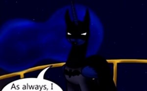 MLP comic (黑暗骑士)蝙蝠马